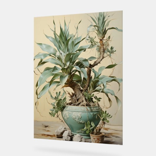 Dragon Tree - Impasto Floral (Angle)