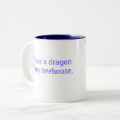Dragon Treehouse mok (Voorkant links)