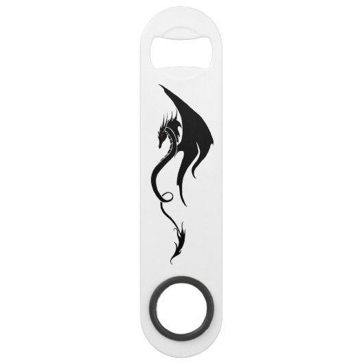 Dragon tribal noir blanc (Dos)