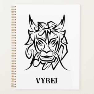 Dragon tribal noir et blanc
