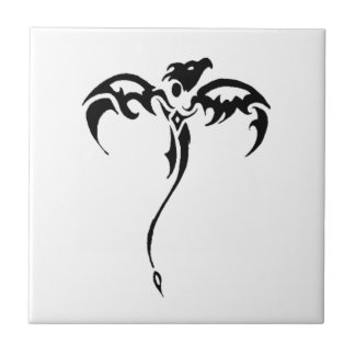 Dragon Tribal Tattoo Tegeltje