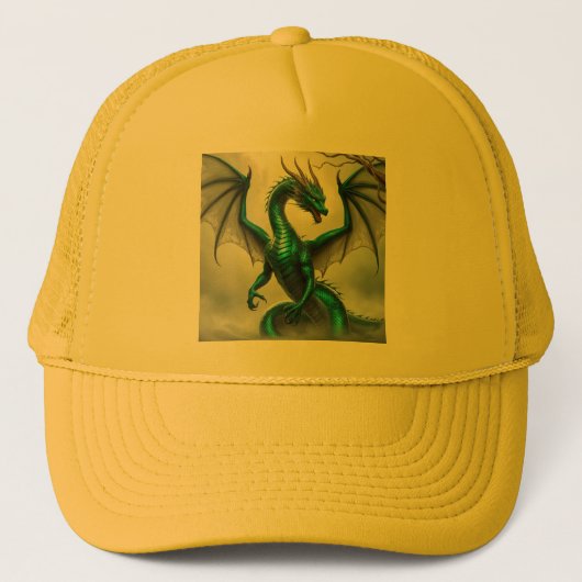 Dragon Trucker Hat Pet (Voorkant)