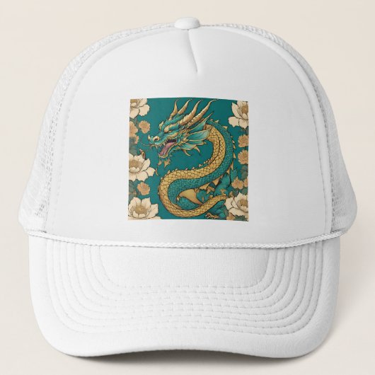 Dragon Trucker Hat Pet (Voorkant)