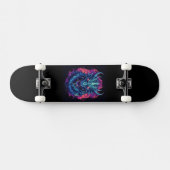 Dragon Turquoise Skateboard (Horizontaal)