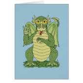 Dragon vert mignon (Devant)