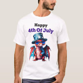 Dragon Viering 4 juli T-shirt (Voorkant)