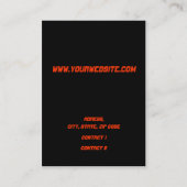 Dragon Visitekaartje (Achterkant)