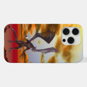 Dragon volant rouge avec café (Verso Horizontal)