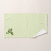 Dragon Volant Vert (Serviette à main)