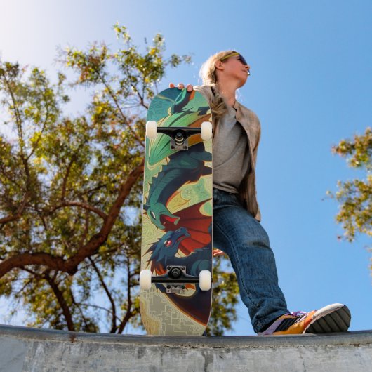 Dragon vs Pegasus  Skateboard (Buiten 1)