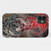 dragon VS phoenix iphone case (Achterkant (horizontaal))
