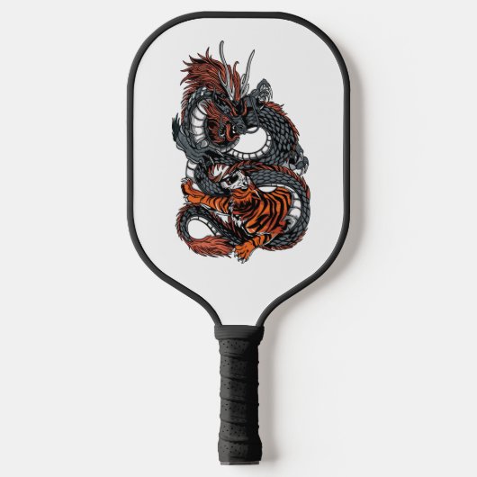 Dragon vs Tiger Pickleball Paddle-Lichtgewicht Pickleball Paddle (Voorkant)