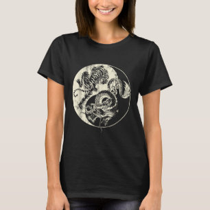 Dragon vs Tiger Tattoo! Yin en Yang Beast vechten T-shirt
