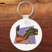 Dragon Warrior 10 Sleutelhanger (Voorkant)