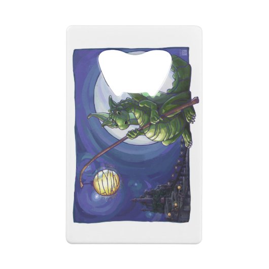 Dragon Watch Art Kredietkaart Flessenopener (Achterkant)