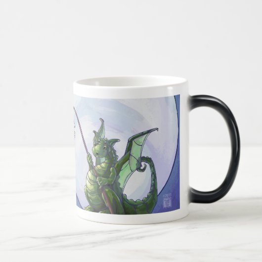 Dragon Watch Art Magische Mok (Rechts)