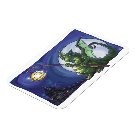 Dragon Watch Art Magneet (Linkerzijde)