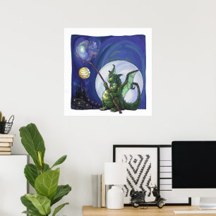 Dragon Watch Art Poster