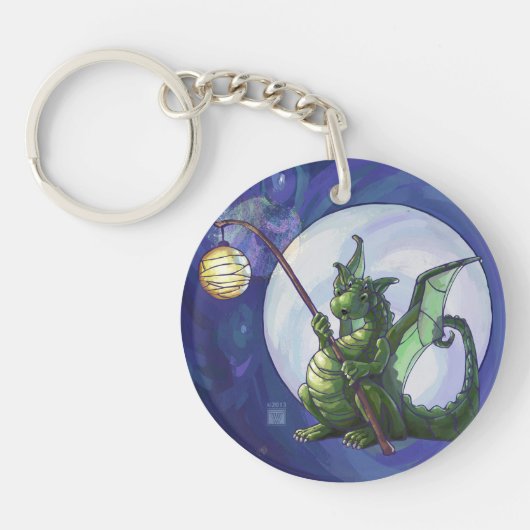 Dragon Watch Art Sleutelhanger (Voorkant)