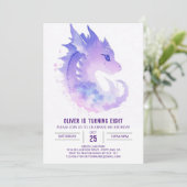 Dragon Waterverf Kaart (Staand voorkant)