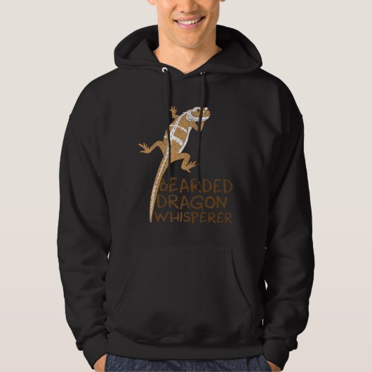 Dragon Whisperer Pet Beardie Hoodie (Voorkant)
