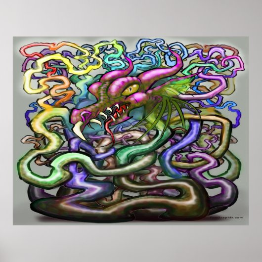 Dragon Wines Poster (Voorkant)