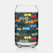 Dragon Wing Blue Flight Fantasy Blikvorm Glas (Links)