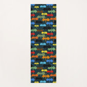 Dragon Wing Blue Flight Fantasy Yogamat (Voorkant)
