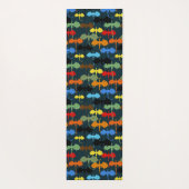 Dragon Wing Blue Flight Fantasy Yogamat (Achterkant)