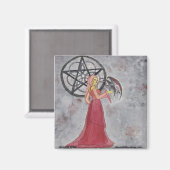 Dragon Witch Magnet Magneet (Voorkant / Achterkant)