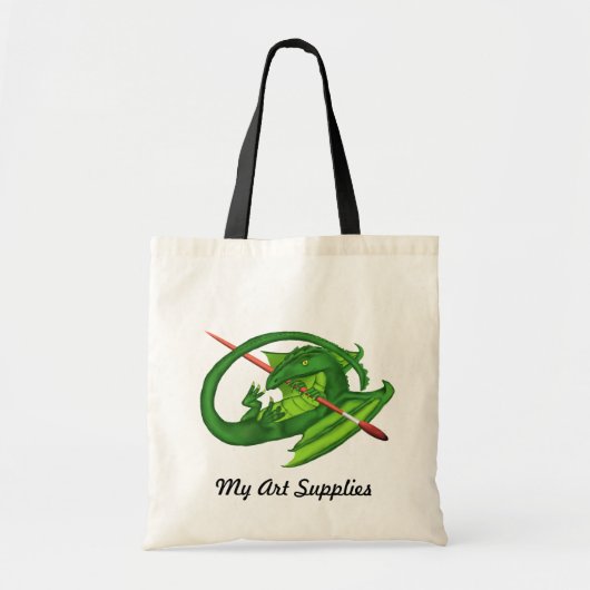 Dragon Works Canvas tas (Voorkant)