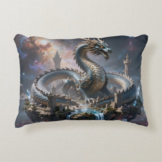 Dragon World – The Realm of Fire and Magic´2 Accent Kussen (Voorkant)