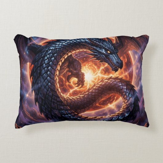 Dragon World – The Realm of Fire and Magic´3 Accent Kussen (Voorkant)