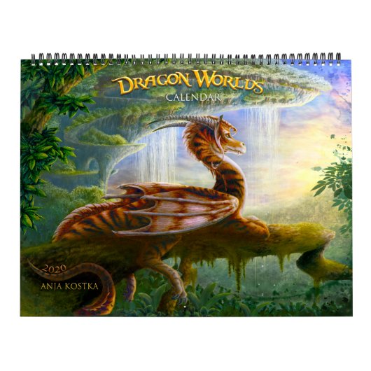 Dragon Worlds Calendar 2020 Kalender (Hoes)