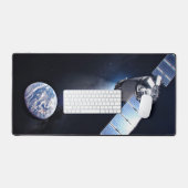 Dragon Xl Spacecraft Avec Planète Terre À Distance (Clavier et souris)