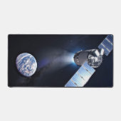 Dragon Xl Spacecraft Avec Planète Terre À Distance (Recto)