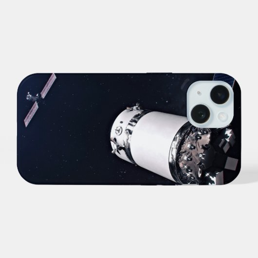 Dragon Xl Spacecraft S'Approche D'Une Passerelle L (Verso Horizontal)