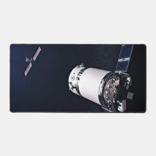 Dragon Xl Spacecraft S'Approche D'Une Passerelle L (Recto)