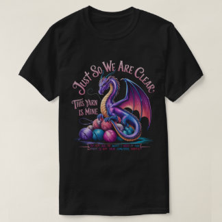 Dragon Yarn Eggs voor Clear Yarn Only Yarn is van  T-shirt