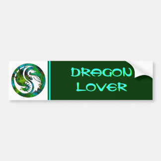 Dragon Yin Yang Bumpersticker