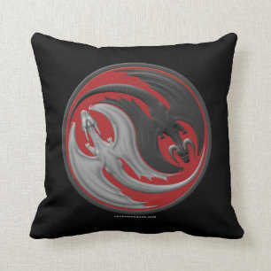 Dragon Yin-Yang Kussen