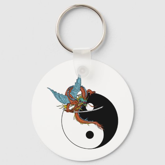 Dragon Ying Yang Sleutelhanger (Voorkant)