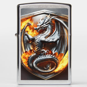 Dragon Zippo aansteker - Legendarisch vuur in je h