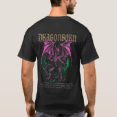 Dragonborn Wrath T-shirt (Achterkant)