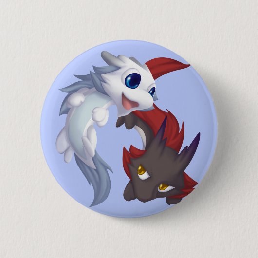 DragonBros Ronde Button 5,7 Cm (Voorkant)