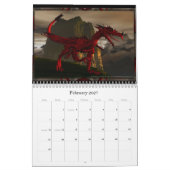 DragonCat Design 2009 3D Dragons Kalender (Feb 2027)