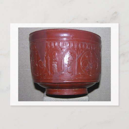 Dragondorff cup, uit Graufesenque, c.150 BC (ter) Briefkaart (Voorkant)
