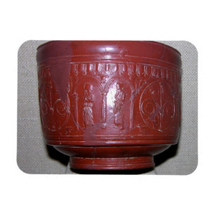 Dragondorff cup, uit Graufesenque, c.150 BC (ter) Magneet
