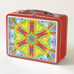 Dragoneye Kaleidoscoop Metalen Lunchbox