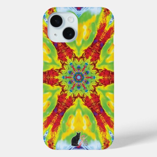 Dragoneye Kaleidoscope iPhone Case (Achterkant)
